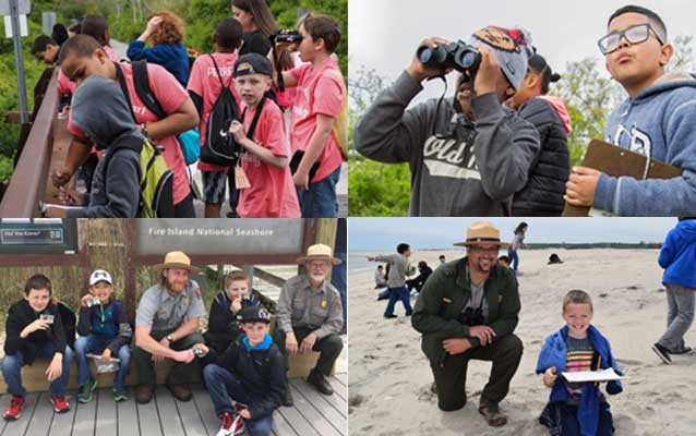 students participate in citizen science